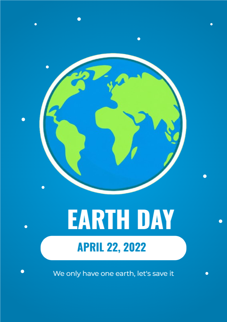 Save The Earth Day Flyer