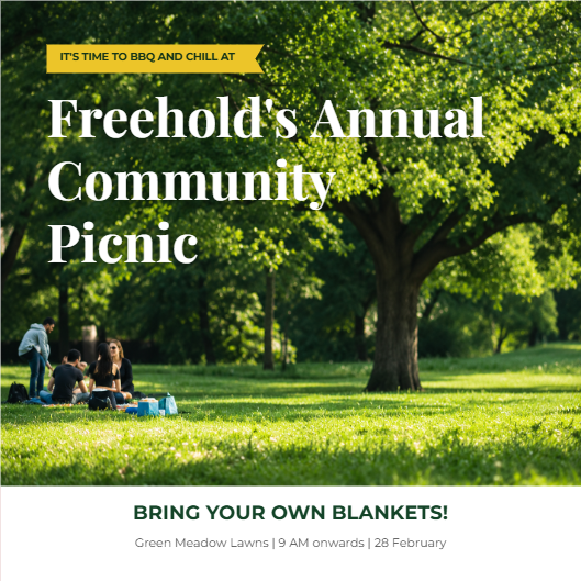 Freehold's Annual Community Picnic