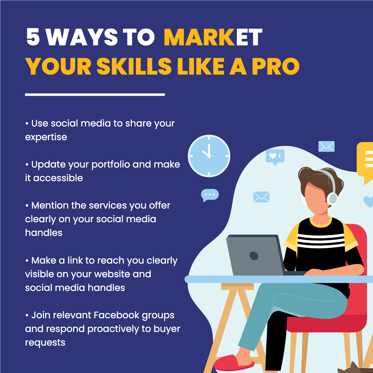 5 Ways to Market Your Skills