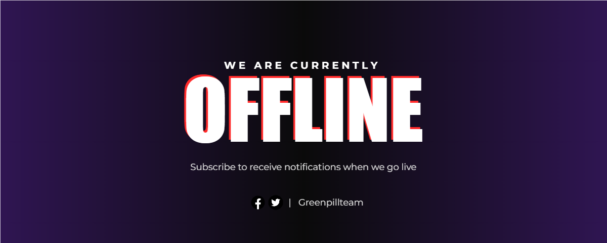Currently Offline Glitch